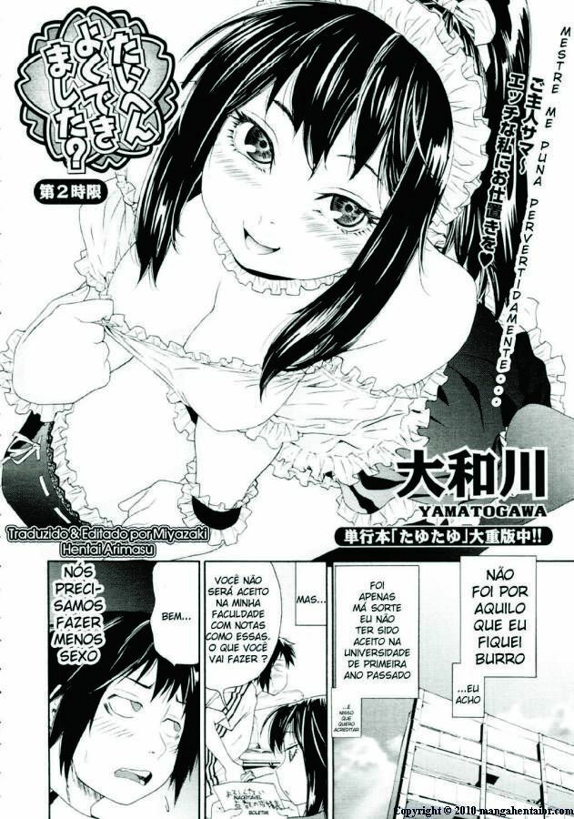 [Yamatogawa] Taihen Yoku Dekimashita [Portuguese-BR] {Hentai Arimasu} page 30 full