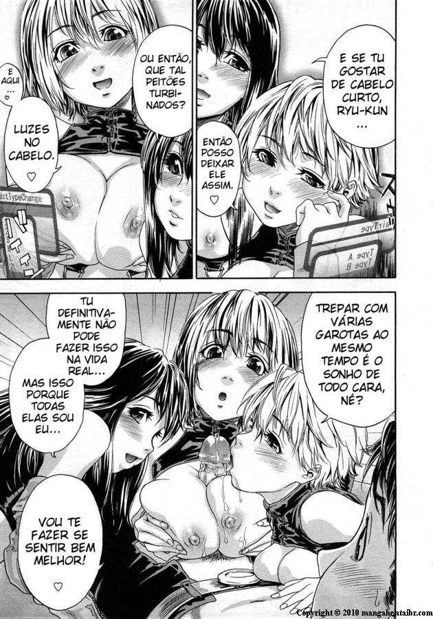 [Yamatogawa] Taihen Yoku Dekimashita [Portuguese-BR] {Hentai Arimasu} page 75 full