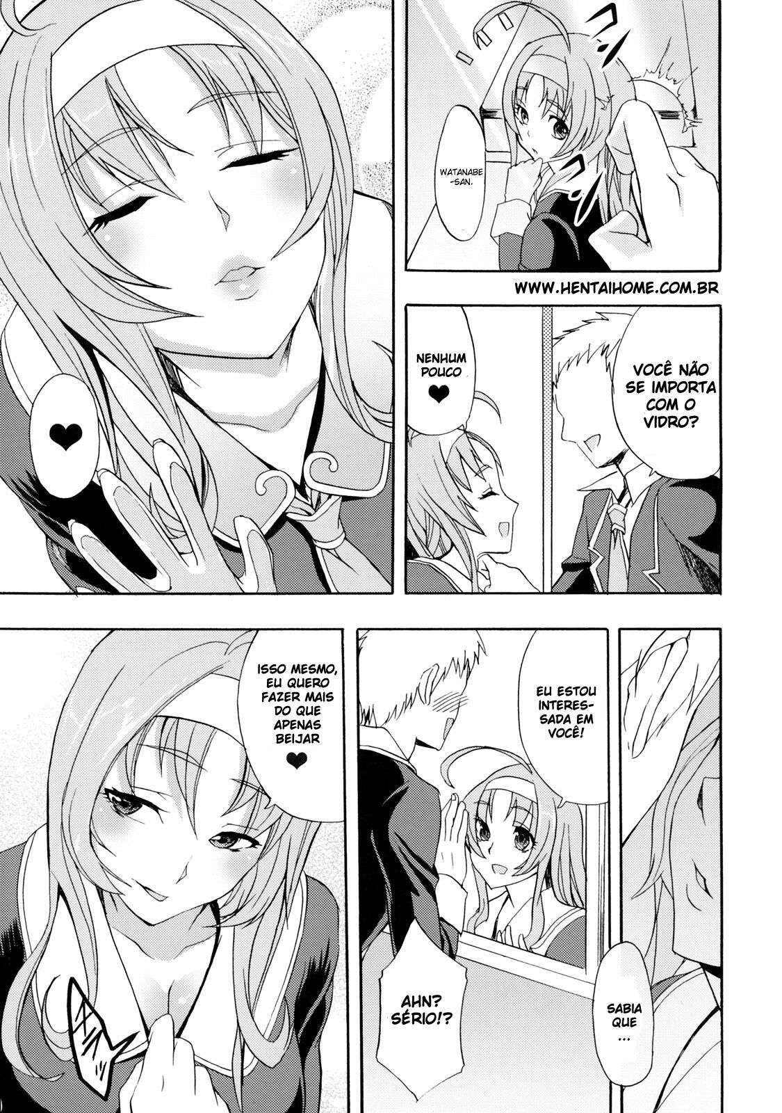 (SC49) [Otabe Dynamites (Otabe Sakura)] Glass Goshi Kiss (Star Driver) [Portuguese-BR] [Hentaihome] page 2 full