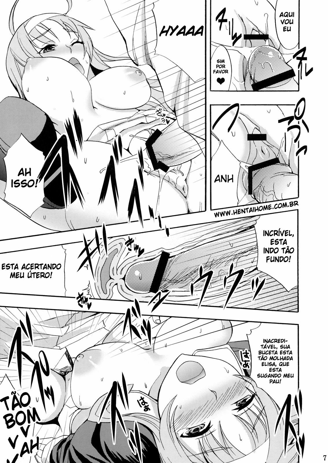 (SC49) [Otabe Dynamites (Otabe Sakura)] Glass Goshi Kiss (Star Driver) [Portuguese-BR] [Hentaihome] page 6 full