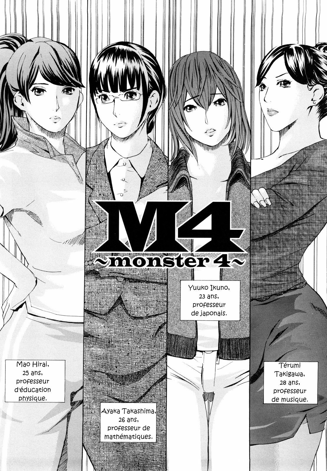 [Clone Ningen] M4 ～monster4～ (Momojiri 400%) [French] [Excavateur] page 3 full