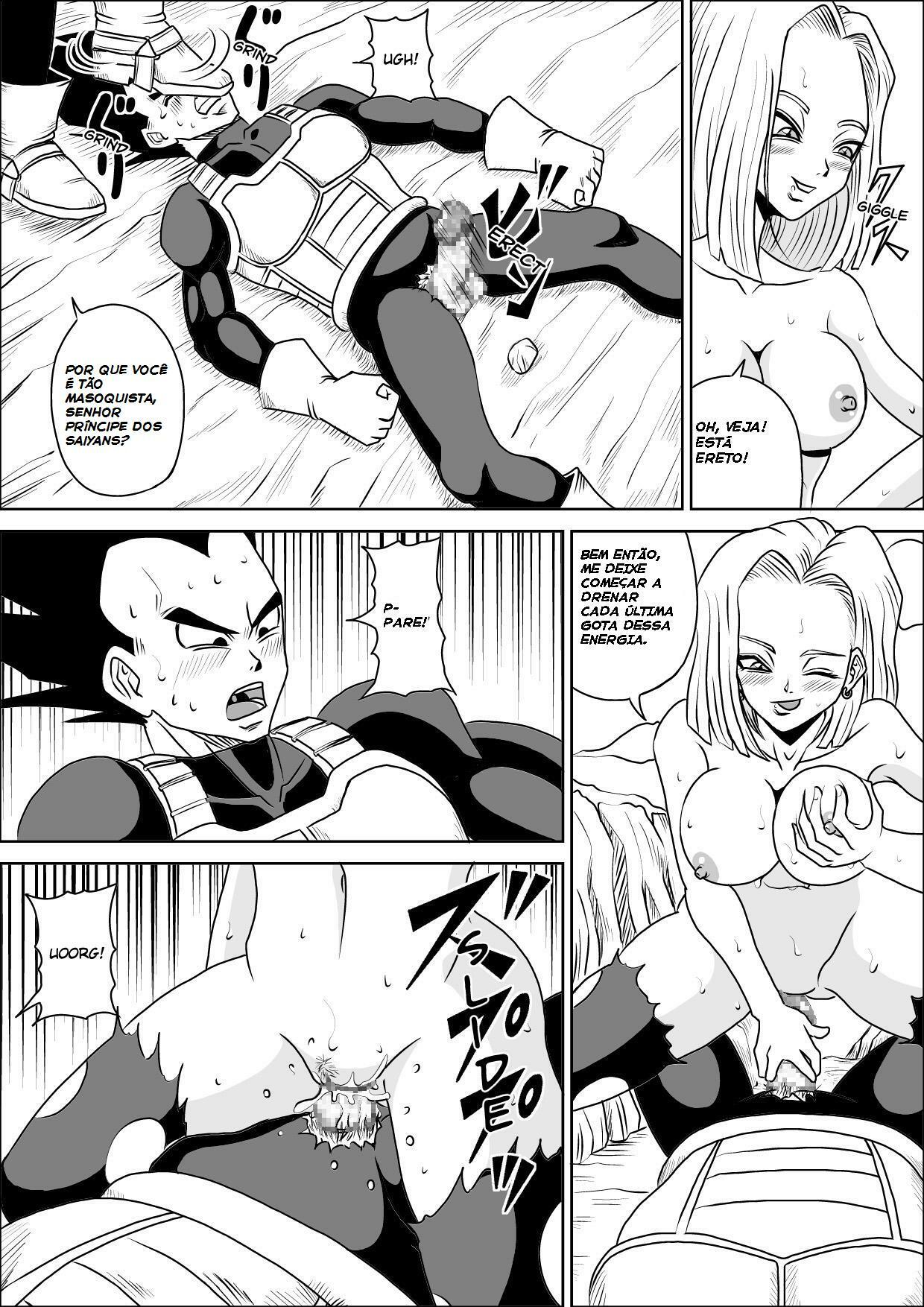 [Pyramid House (Muscleman)] Full Bokko 18-gou! | N 18 Totalmente Derrotada (Dragon Ball Z) [Portuguese-BR] [Pimentão] page 27 full