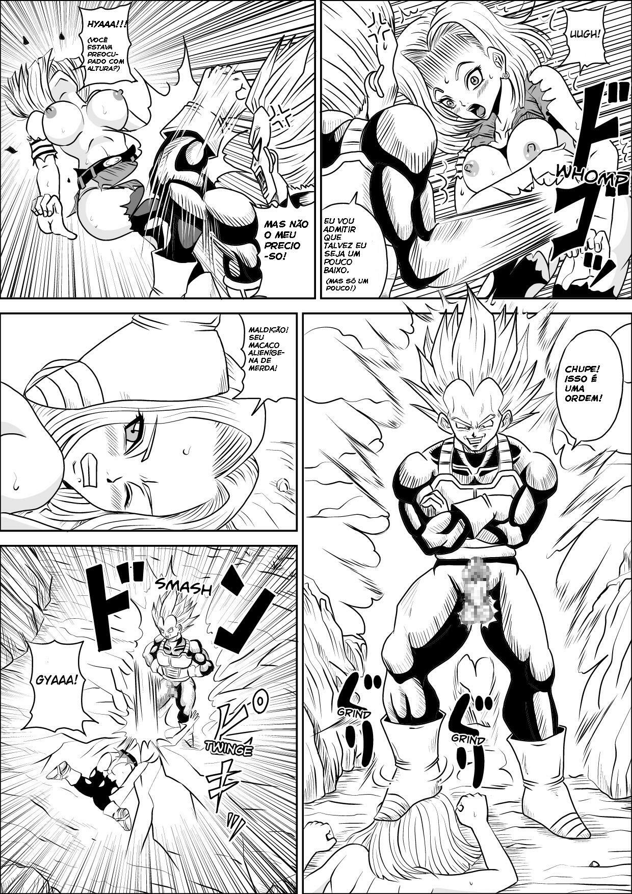 [Pyramid House (Muscleman)] Full Bokko 18-gou! | N 18 Totalmente Derrotada (Dragon Ball Z) [Portuguese-BR] [Pimentão] page 7 full