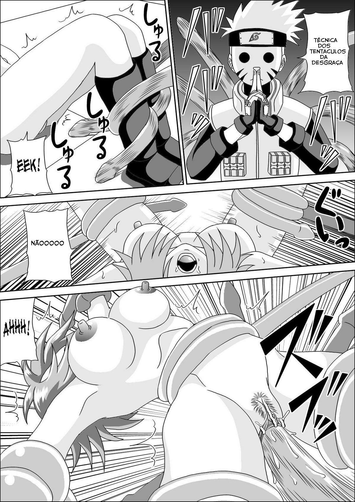 [Pyramid House] Kunoichi Disgrace Impregnation Training [PT] - Translated page 18 full