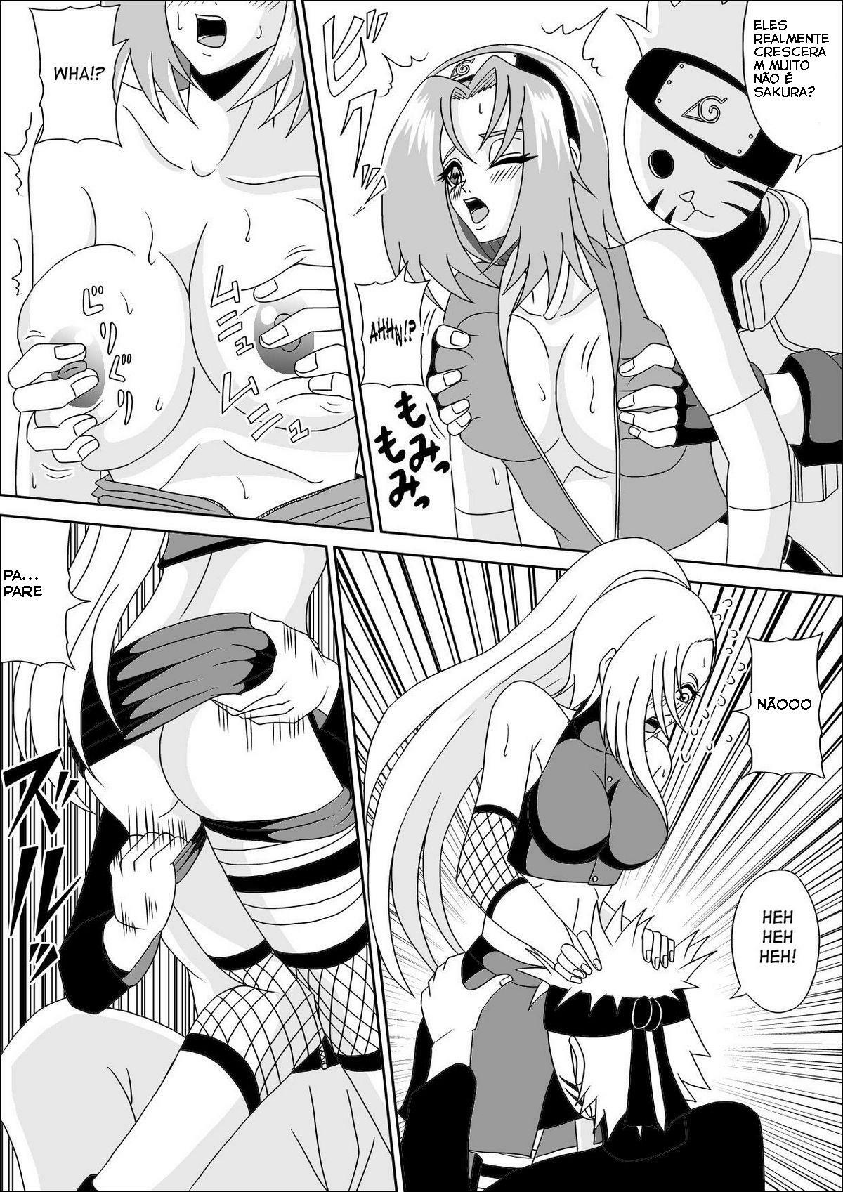 [Pyramid House] Kunoichi Disgrace Impregnation Training [PT] - Translated page 6 full