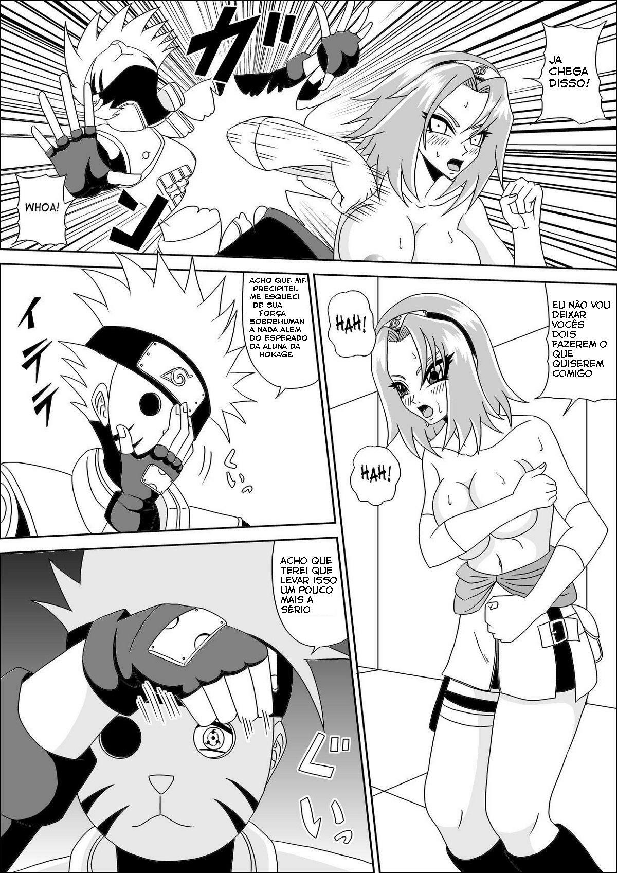 [Pyramid House] Kunoichi Disgrace Impregnation Training [PT] - Translated page 7 full