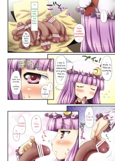 (Reitaisai 8) [ORANGE☆CHANNEL (Aru Ra Une)] Oppatchouli to Marisa no Kinoko | Oh! Patchouli and Marisa's Mushrooms (Touhou Project) [English] [YQII] - page 4