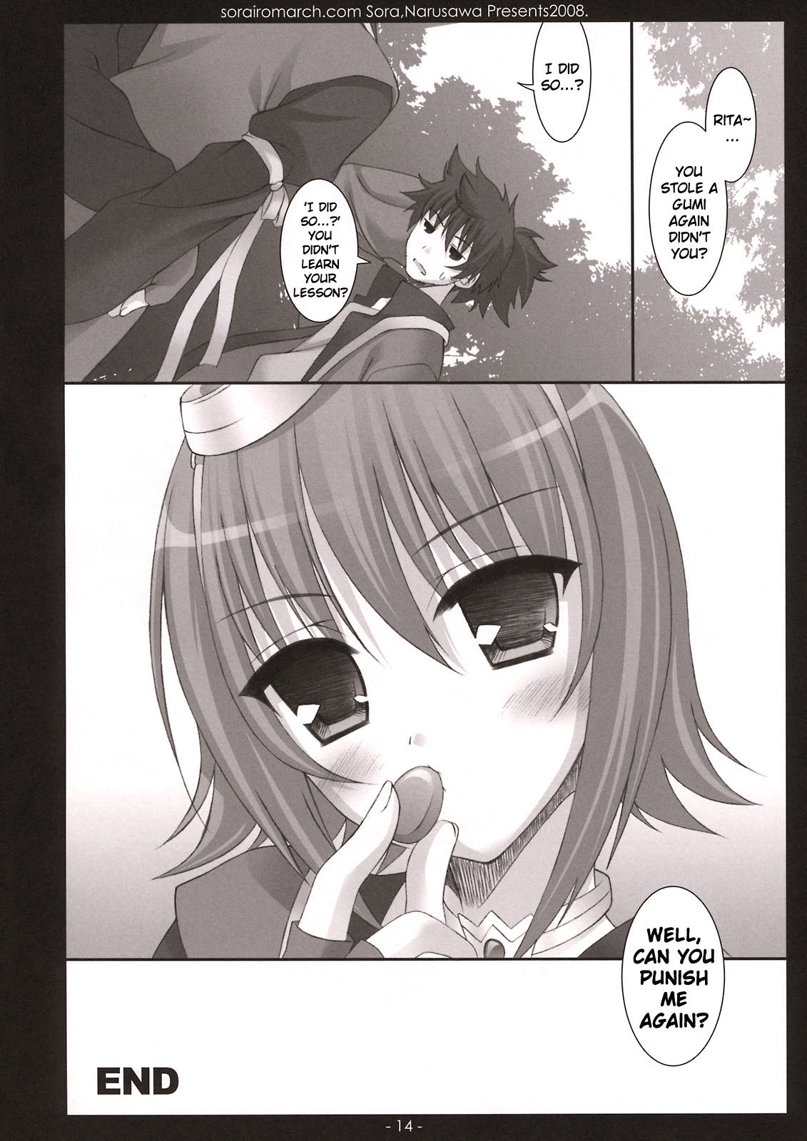 (SC41) [Sorairo March (Narusawa Sora)] Kawaii wa Seigi! (Tales of Vesperia) [English] page 13 full