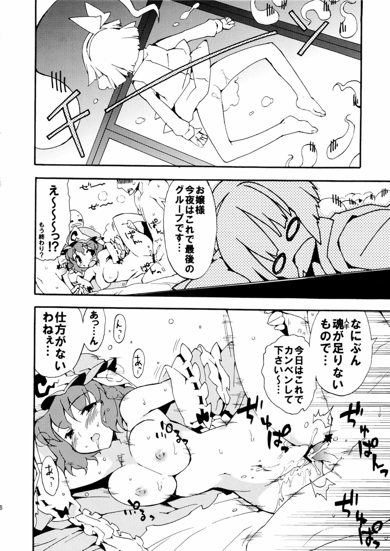 (C79) [Dr.VERMILION (Unihoge, Petenshi)] Ojousama wa Yokkyuufuman (Touhou Project) page 6 full