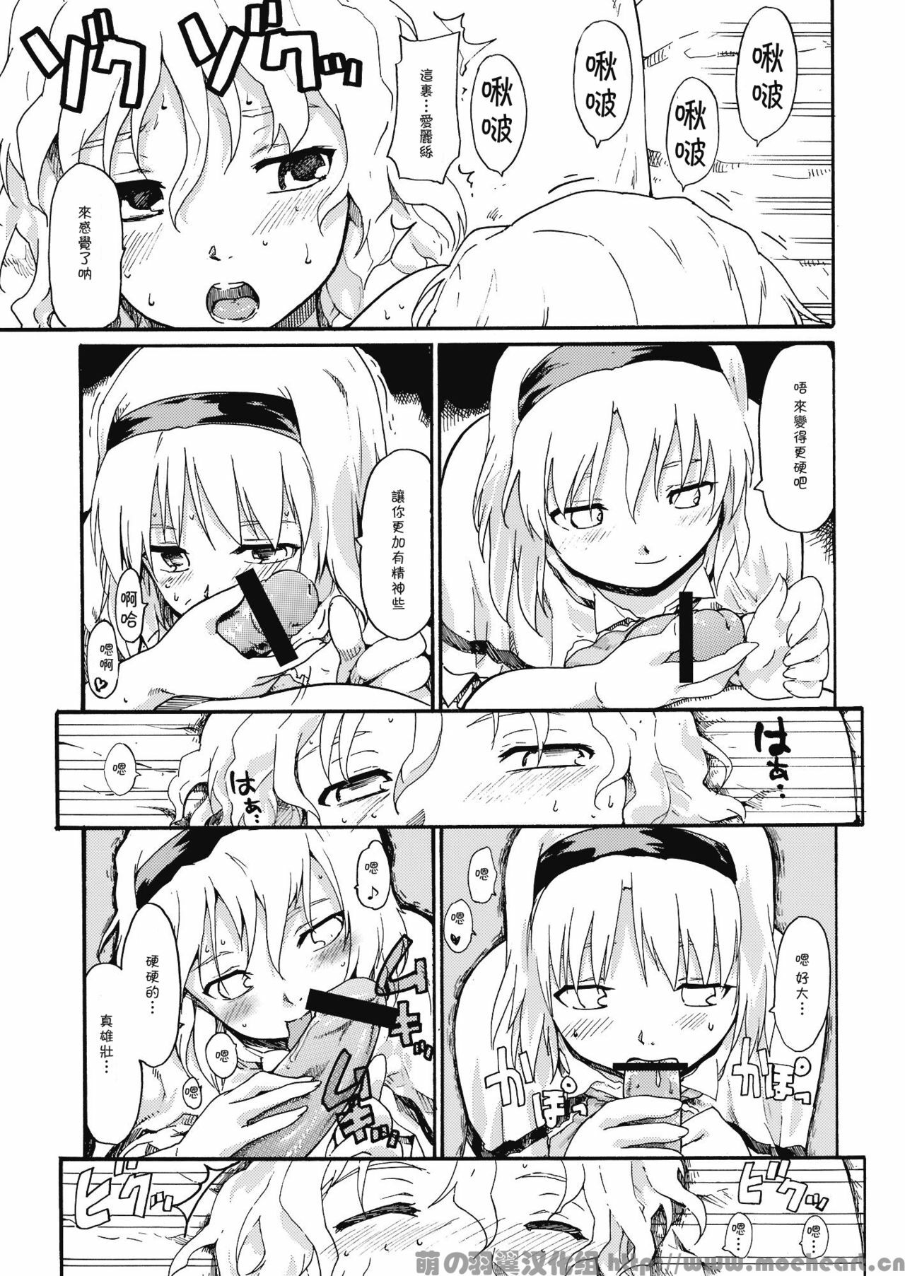 (C76) [PARANOIA CAT (Fujiwara Shunichi)] Touhou Ukiyo Emaki Milky Way no Setsunateki Katsu Jounetsuteki na Majutsufu (Touhou Project) [Chinese] [萌の羽翼汉化组] page 28 full