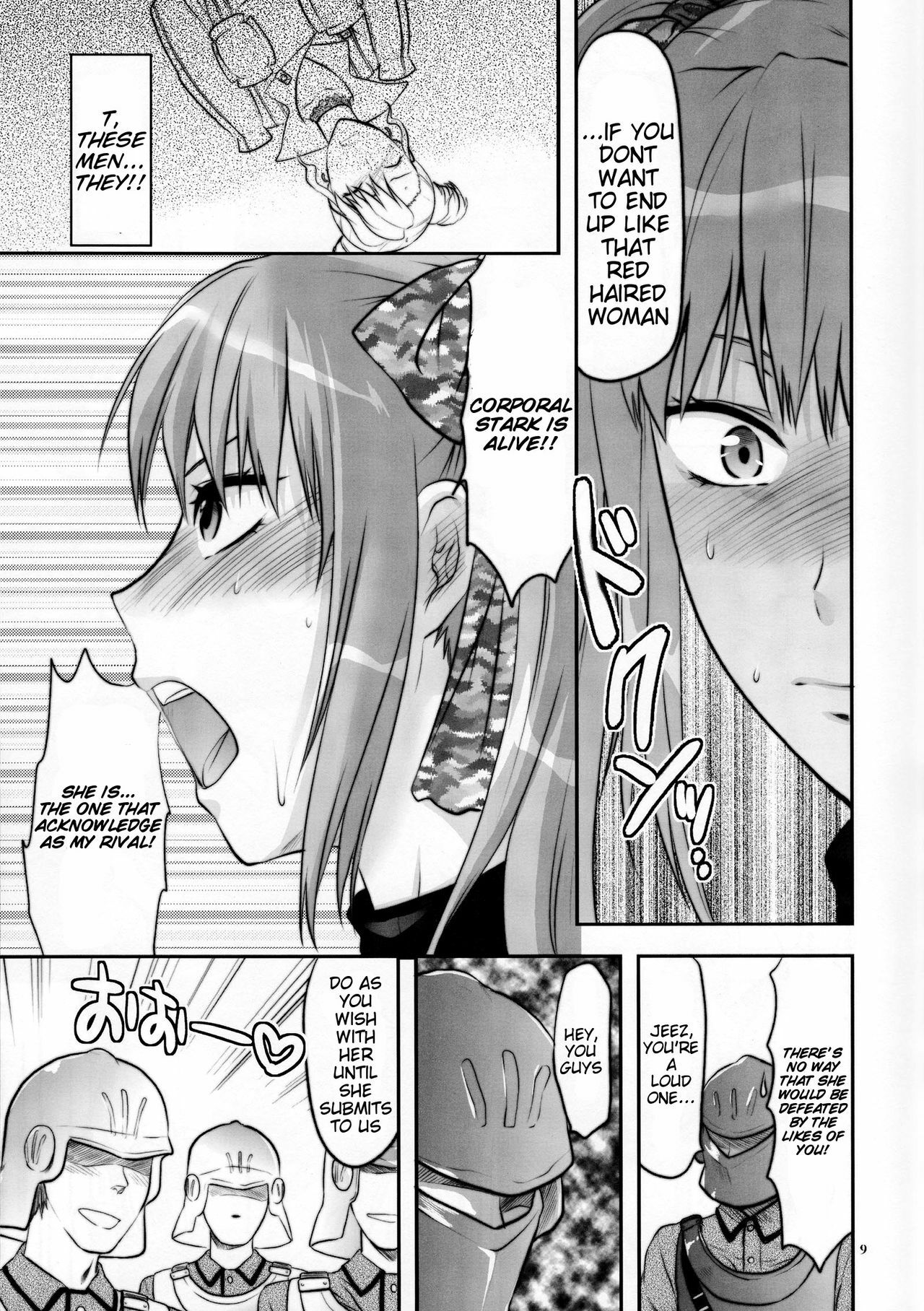 (C77) [Lv.X+ (Yuzuki N Dash)] Senjou no Tsundere Buntaichou | The Tsundere Squad Commander of the Battlefield (Valkyria Chronicles) [English] {doujin-moe.us} page 9 full