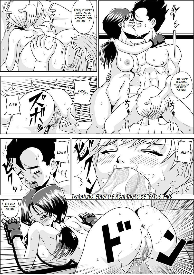 [Pyramid House (Muscleman)] HIGH SCHOOL RAPE (Dragon Ball Z) [Portuguese-BR] [MKS-HQS] page 22 full