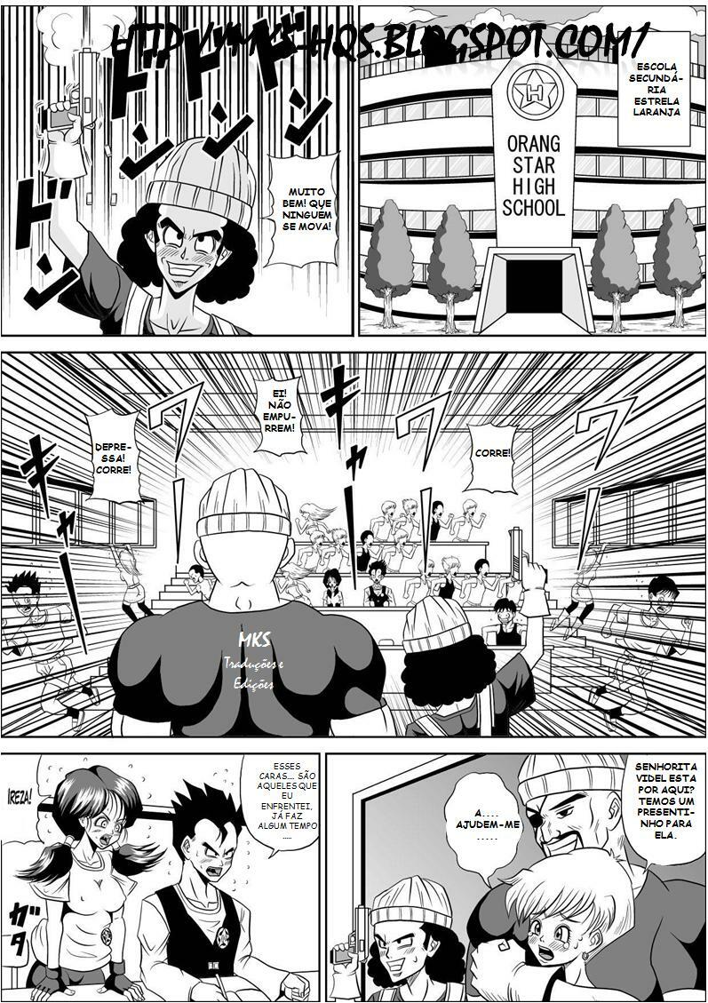 [Pyramid House (Muscleman)] HIGH SCHOOL RAPE (Dragon Ball Z) [Portuguese-BR] [MKS-HQS] page 3 full