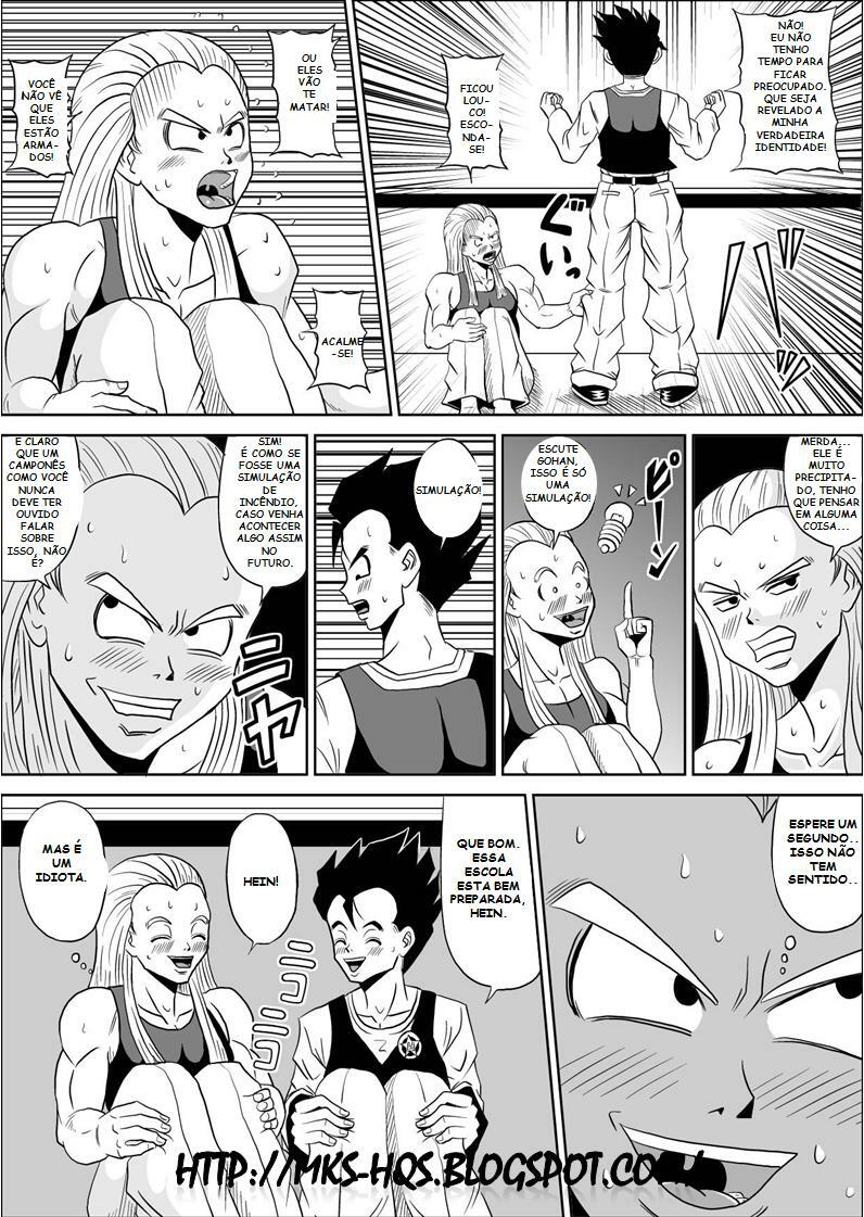 [Pyramid House (Muscleman)] HIGH SCHOOL RAPE (Dragon Ball Z) [Portuguese-BR] [MKS-HQS] page 5 full