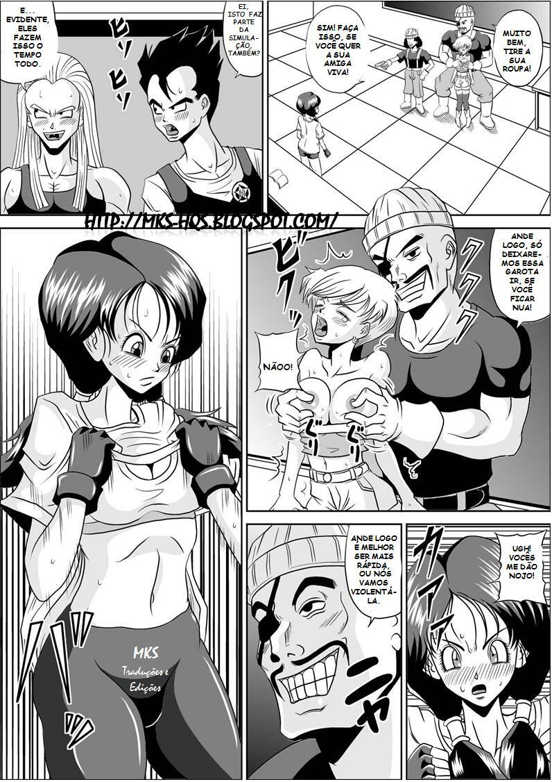 [Pyramid House (Muscleman)] HIGH SCHOOL RAPE (Dragon Ball Z) [Portuguese-BR] [MKS-HQS] page 6 full