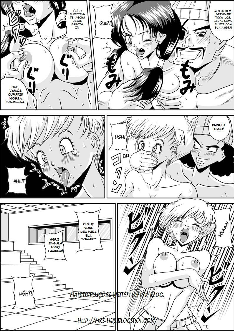 [Pyramid House (Muscleman)] HIGH SCHOOL RAPE (Dragon Ball Z) [Portuguese-BR] [MKS-HQS] page 9 full