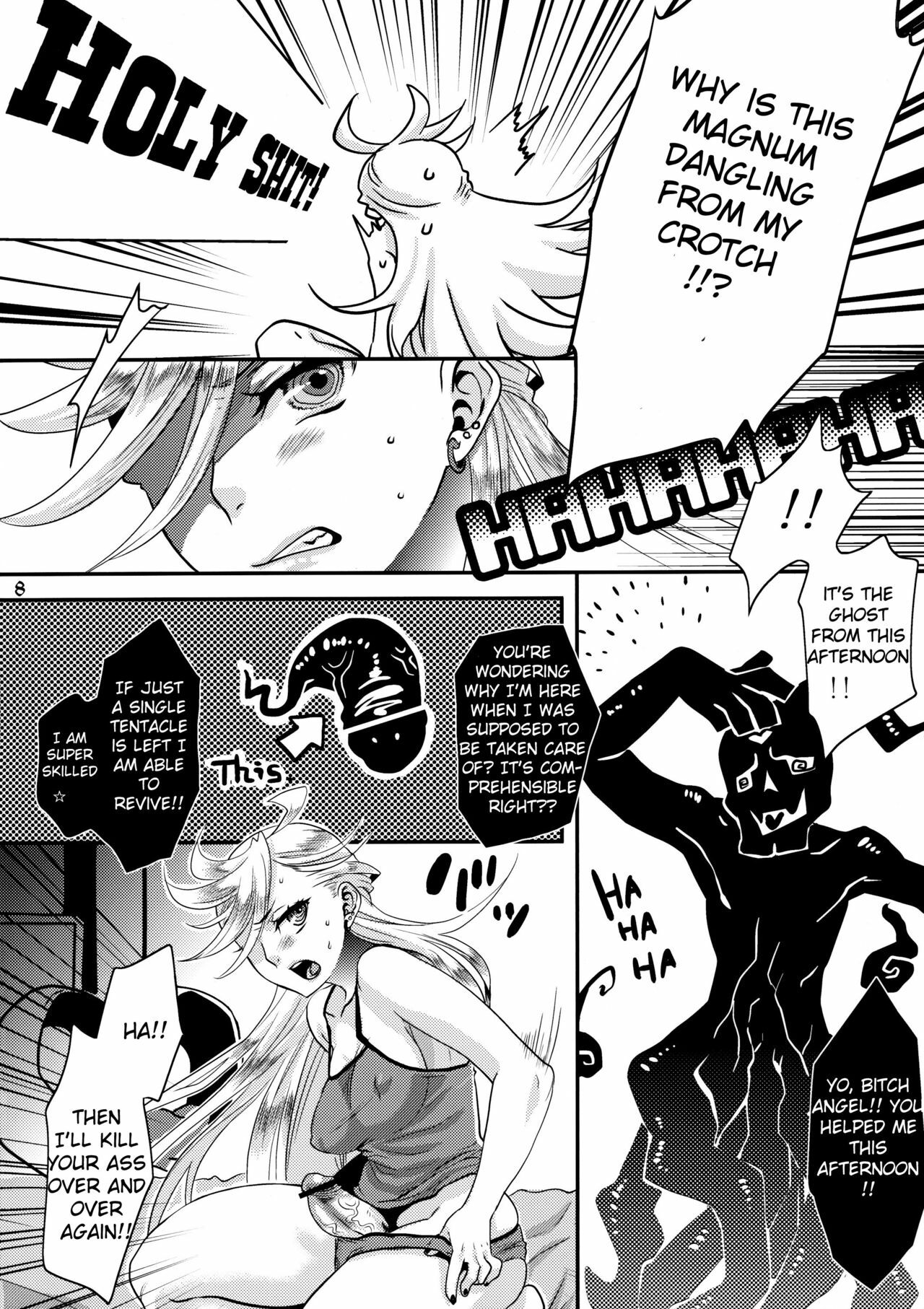 (C79) [Pish Lover (Amatake Akewo)] Delicious Milk (Panty & Stocking with Garterbelt) [English] =Pineapples r' Us= page 8 full