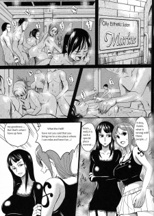 (C78) [Hanamiduki (Miduki Sho)] Nami Idiri | Teasing Nami (One Piece) [English] [chainberlog] - page 4