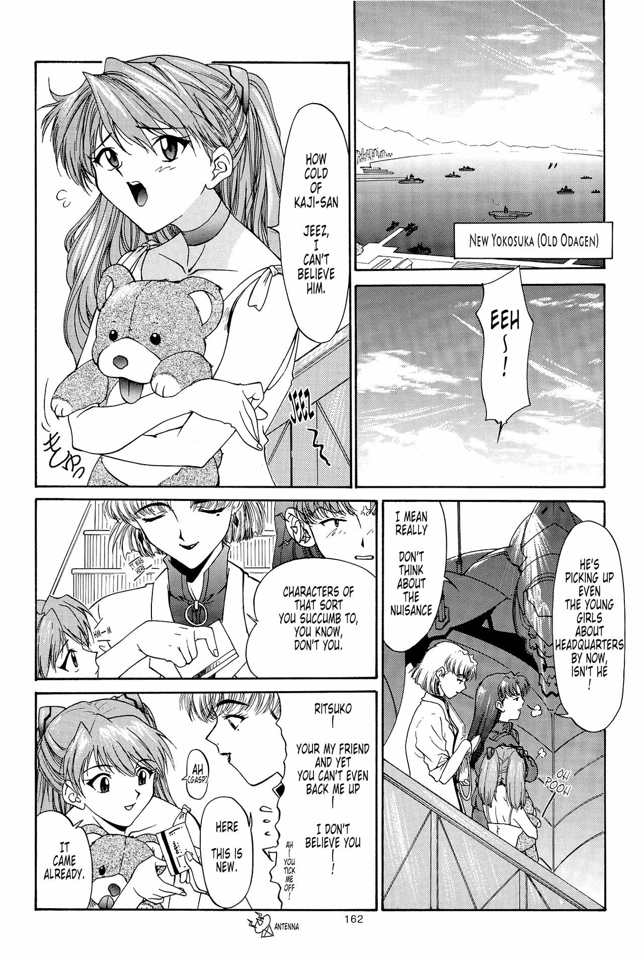 (C54) [Chimatsuriya Honpo (Asanagi Aoi)] EVANGELIUM AETERNITATIS Eien no Fukuinsho i (Neon Genesis Evangelion) [English] =Tonigobe= page 159 full