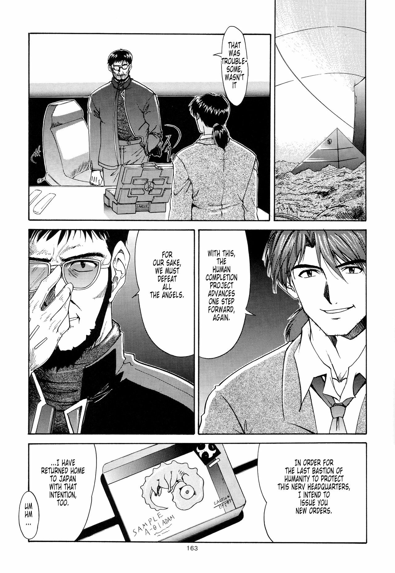 (C54) [Chimatsuriya Honpo (Asanagi Aoi)] EVANGELIUM AETERNITATIS Eien no Fukuinsho i (Neon Genesis Evangelion) [English] =Tonigobe= page 160 full