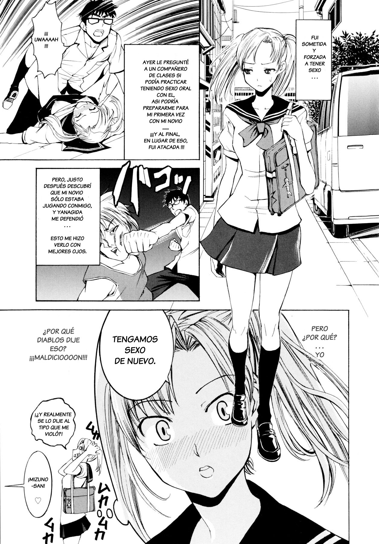 [Enomoto Heights] Yanagida-kun to Mizuno-san Ch. 1-6 [Spanish] [Decensored] page 25 full