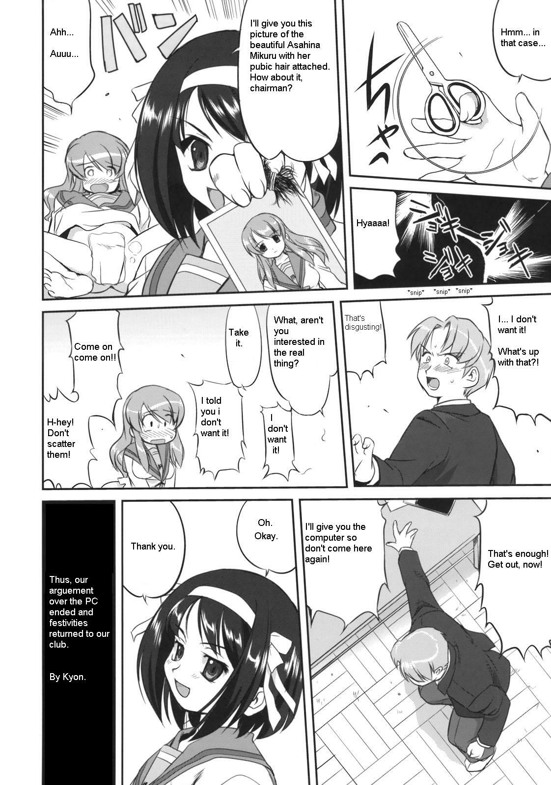 (C74) [Takotsuboya (TK)] Seishun no Ayamachi Mikuru no Oshikko mora SPECIAL | Seishun No Ayamachi: Mikuru's Wetting Special (The Melancholy of Haruhi Suzumiya) [English] page 35 full
