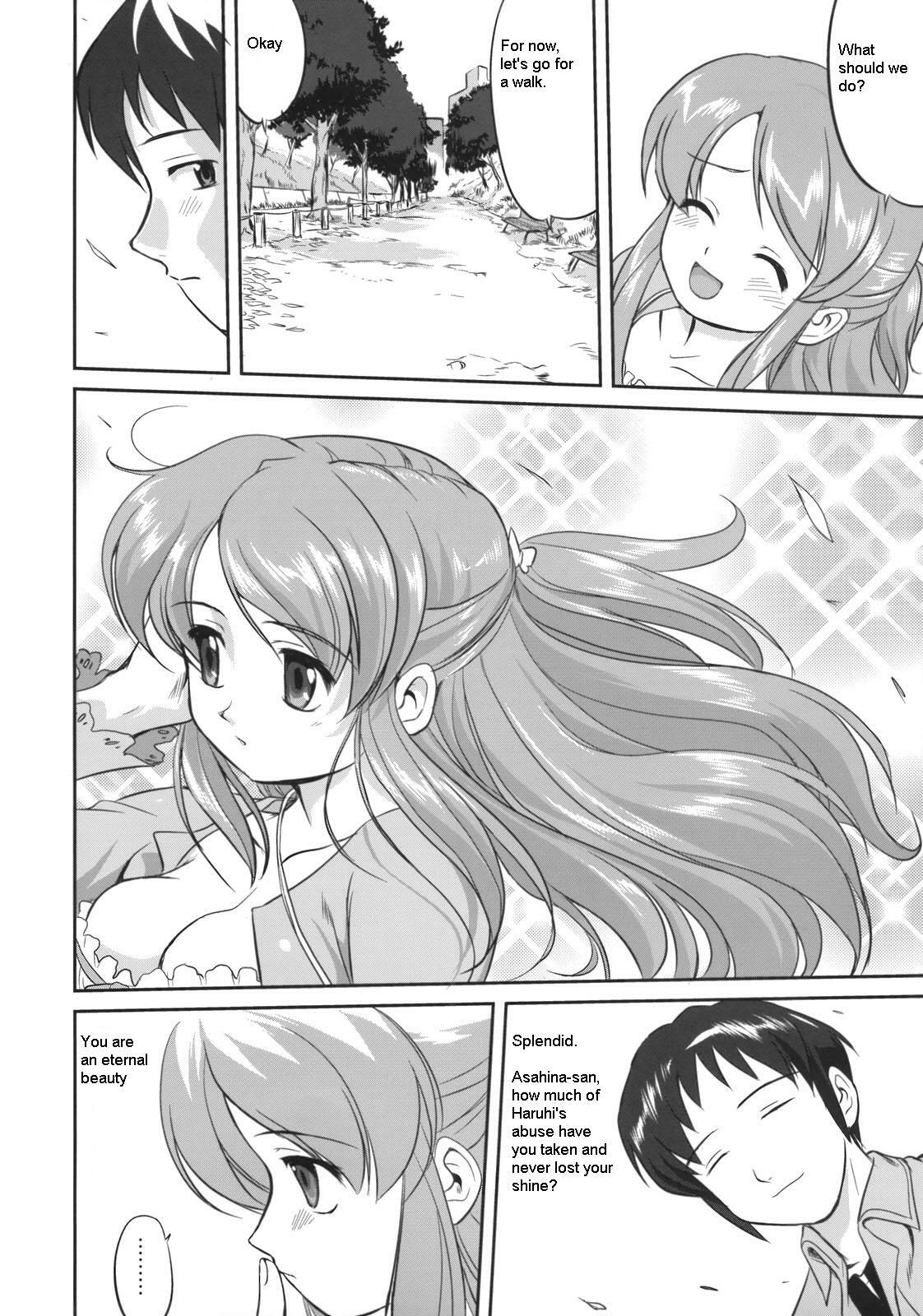 (C74) [Takotsuboya (TK)] Seishun no Ayamachi Mikuru no Oshikko mora SPECIAL | Seishun No Ayamachi: Mikuru's Wetting Special (The Melancholy of Haruhi Suzumiya) [English] page 49 full