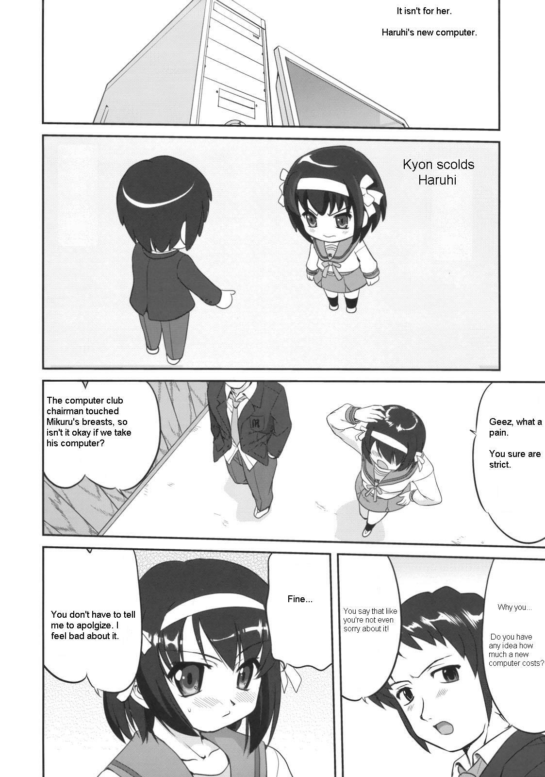 (C74) [Takotsuboya (TK)] Seishun no Ayamachi Mikuru no Oshikko mora SPECIAL | Seishun No Ayamachi: Mikuru's Wetting Special (The Melancholy of Haruhi Suzumiya) [English] page 5 full