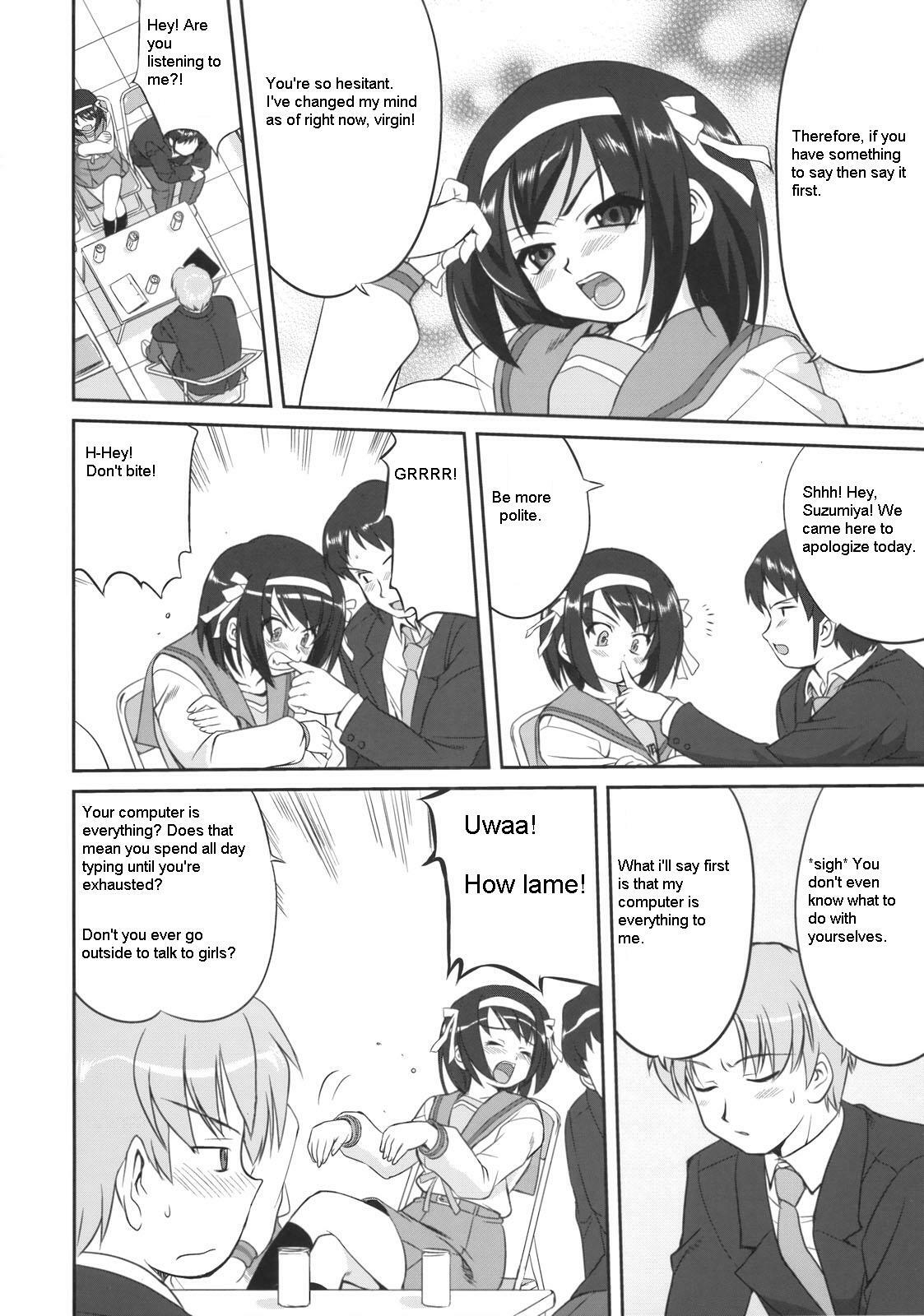 (C74) [Takotsuboya (TK)] Seishun no Ayamachi Mikuru no Oshikko mora SPECIAL | Seishun No Ayamachi: Mikuru's Wetting Special (The Melancholy of Haruhi Suzumiya) [English] page 9 full