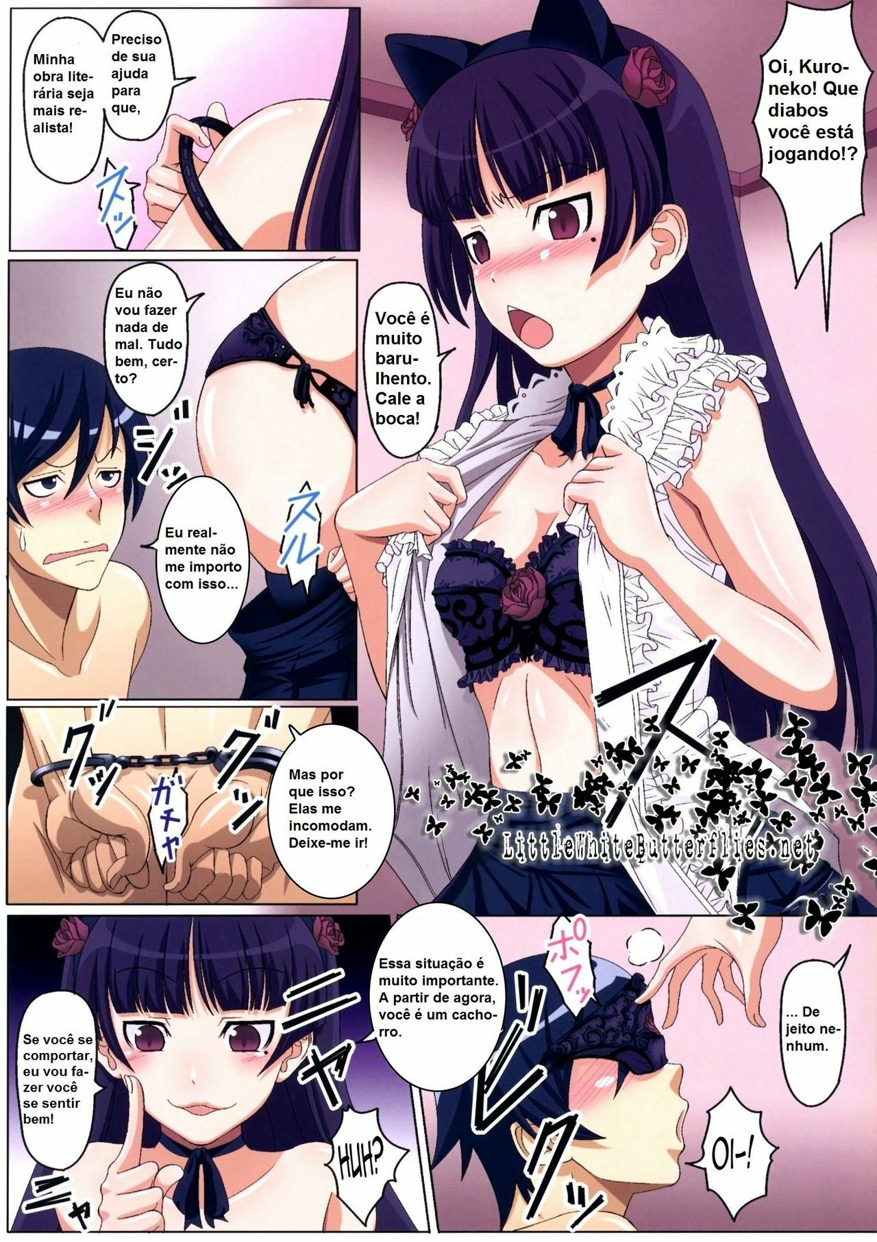 (C78) [Uninigumi (Kakiemon, Unini Seven)] Kirino Kawaiiyo Kirino (Ore no Imouto ga Konna ni Kawaii Wake ga Nai) [Portuguese-BR] {Kyousuke} page 11 full