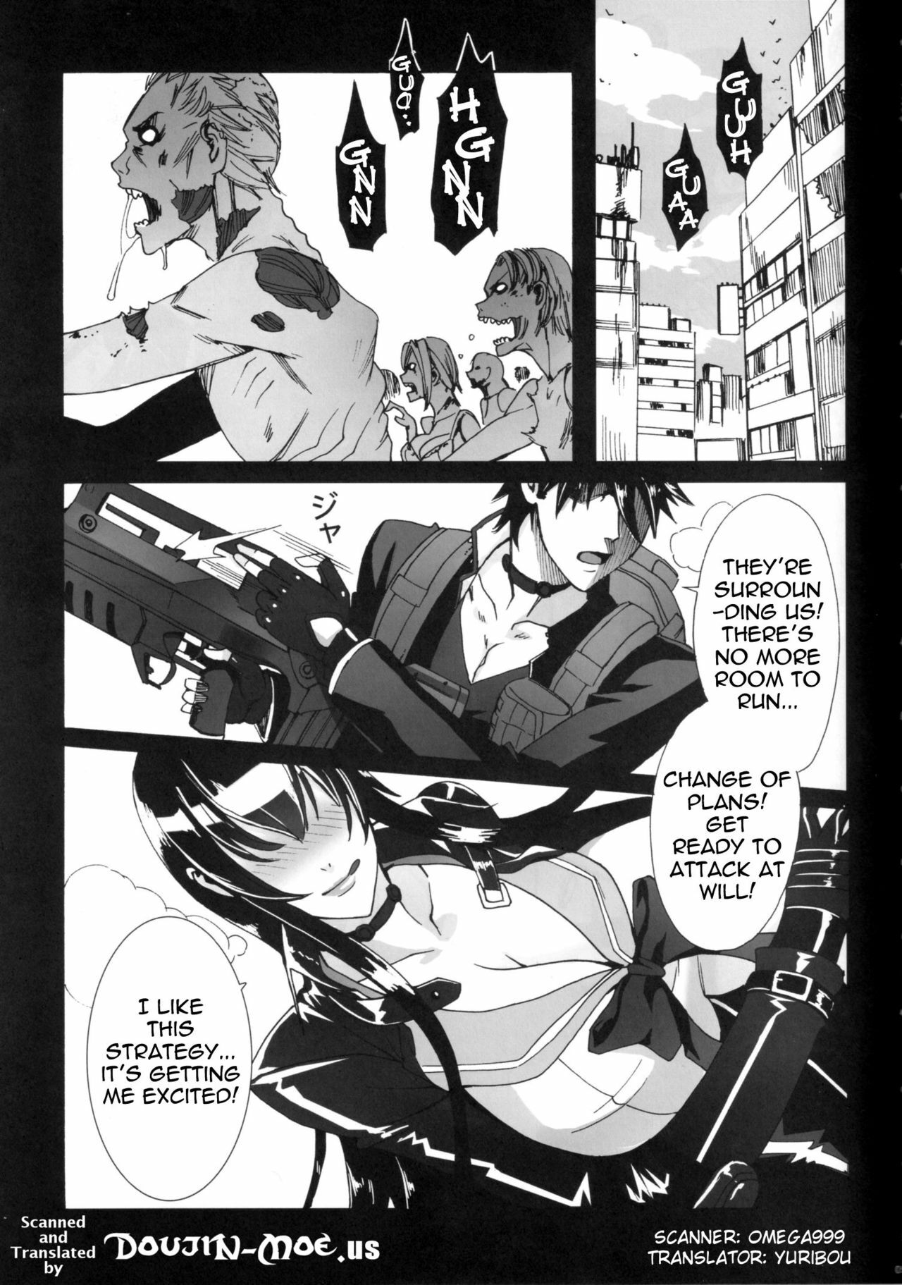 (C79) [Maidoll (Fei)] Kiss of the Dead (Highschool of the Dead) [English] {doujin-moe.us} page 4 full