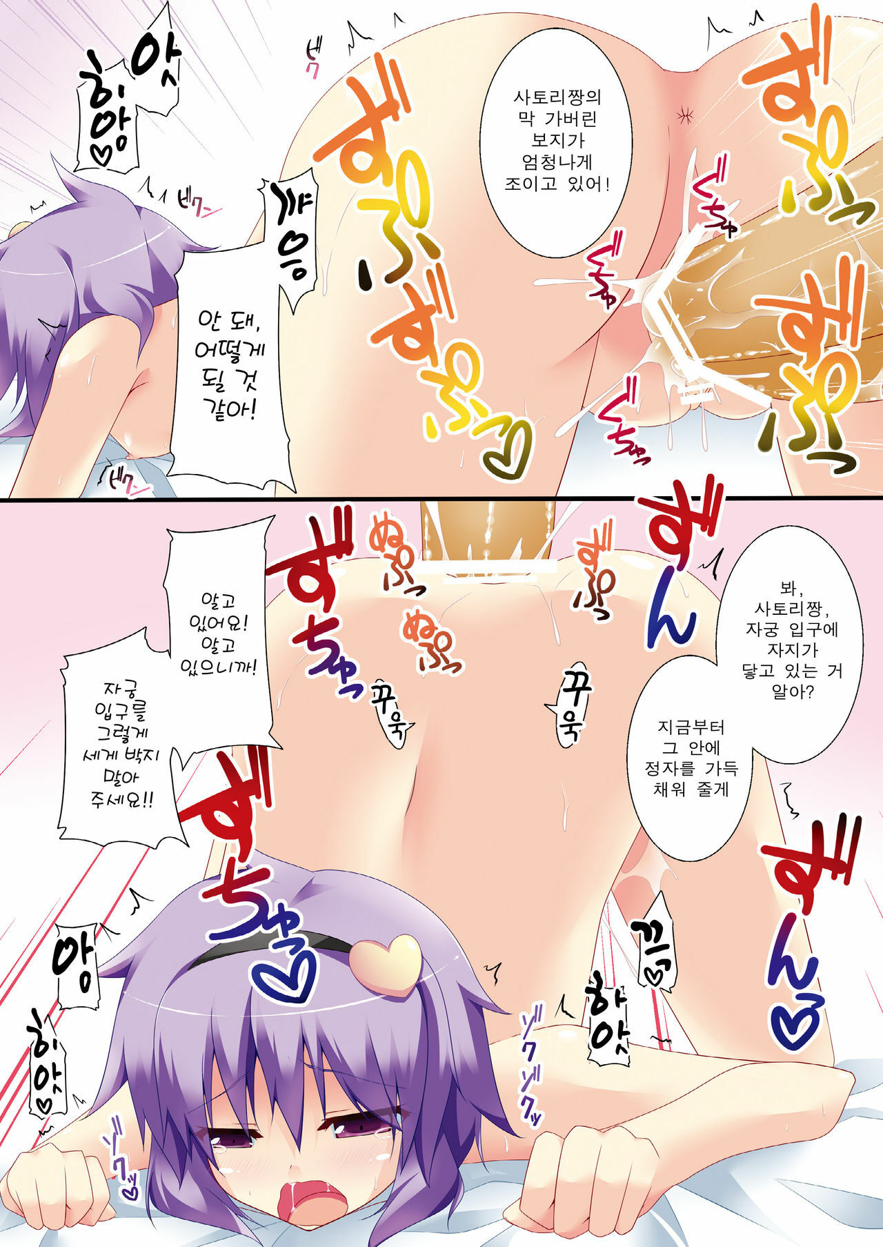 (Reitaisai 8) [Right away (Sakai Minato)] Satori-X! (Touhou Project) [Korean] [Team H] page 11 full