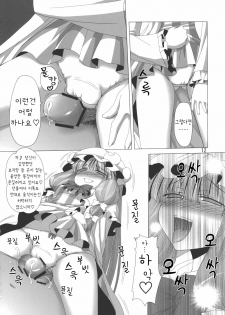 (C79) [Hibiki (Iganseijin)] Patchu+Sato Ni Jitome De Mikudasareru Hon (Touhou Project) [Korean] [Project H] - page 13