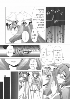 (C79) [Hibiki (Iganseijin)] Patchu+Sato Ni Jitome De Mikudasareru Hon (Touhou Project) [Korean] [Project H] - page 6