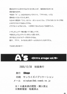 (C69) [EXtage (Minakami Hiroki)] A's EXtra strage Vol. 18 (Athena) [Spanish] [Jav.V] - page 22