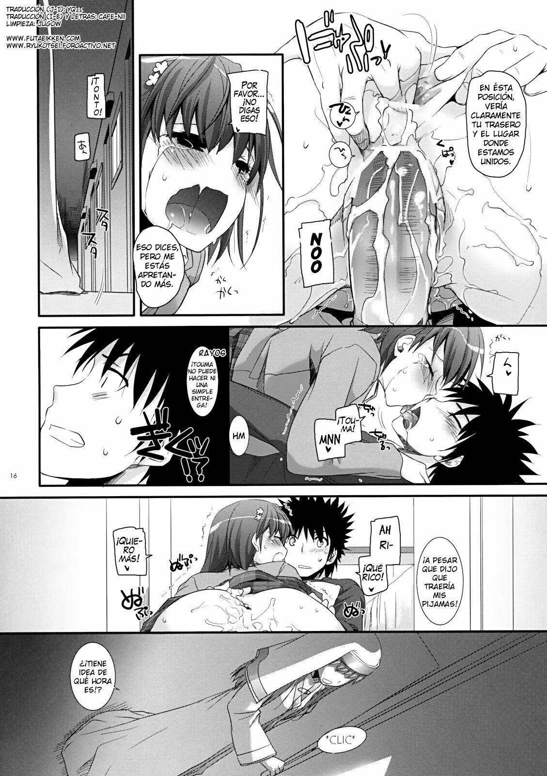 (C79) [Digital Lover (Nakajima Yuka)] D.L. action 58 (Toaru Majutsu no Index) [Spanish] page 15 full