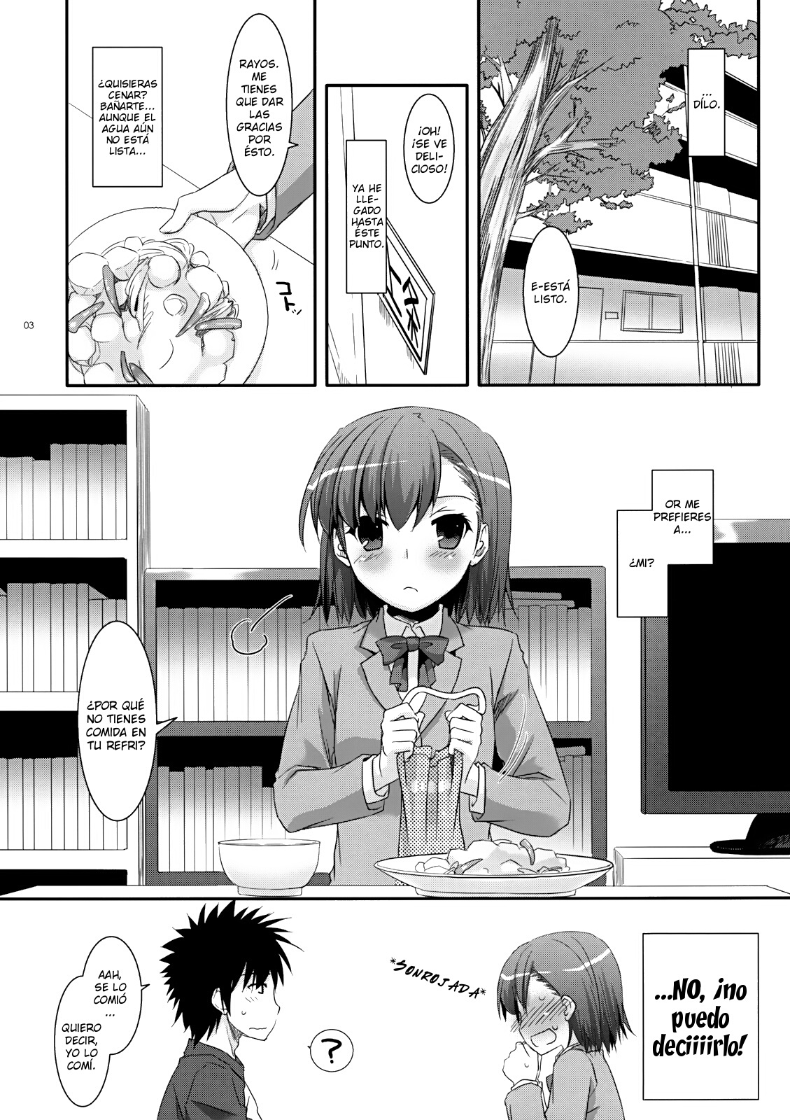 (C79) [Digital Lover (Nakajima Yuka)] D.L. action 58 (Toaru Majutsu no Index) [Spanish] page 2 full