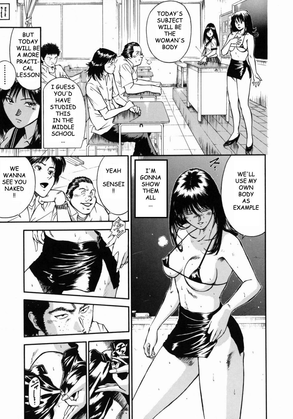 [Hiraoka Ryuichi] Onna Kyoushi Rieka | Female Teacher Rieka [English] {Munyu} page 65 full