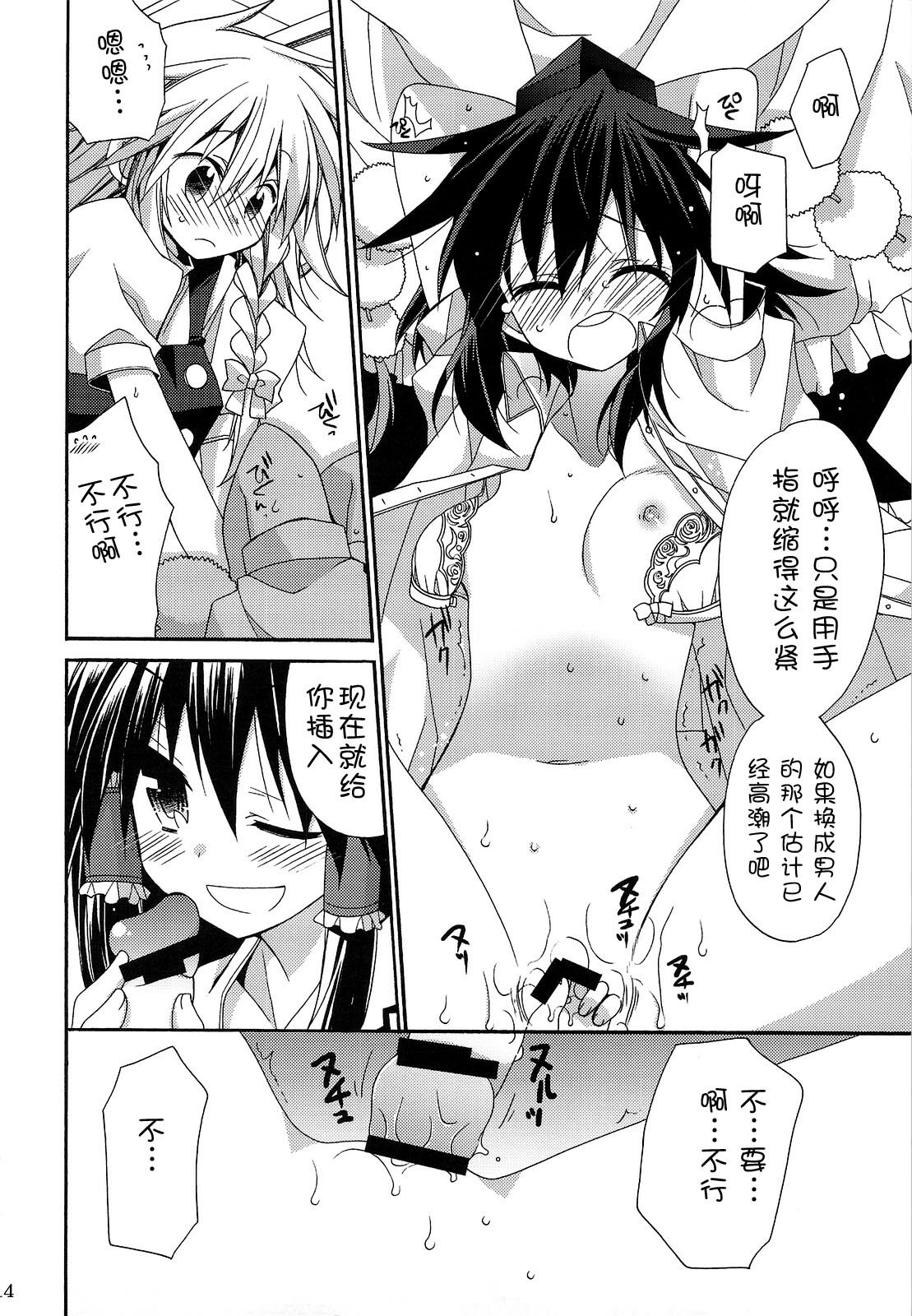 (COMIC1☆3) [ciaociao (Araki Kanao)] BunBun Rhapsody (Touhou Project) [Chinese] page 13 full