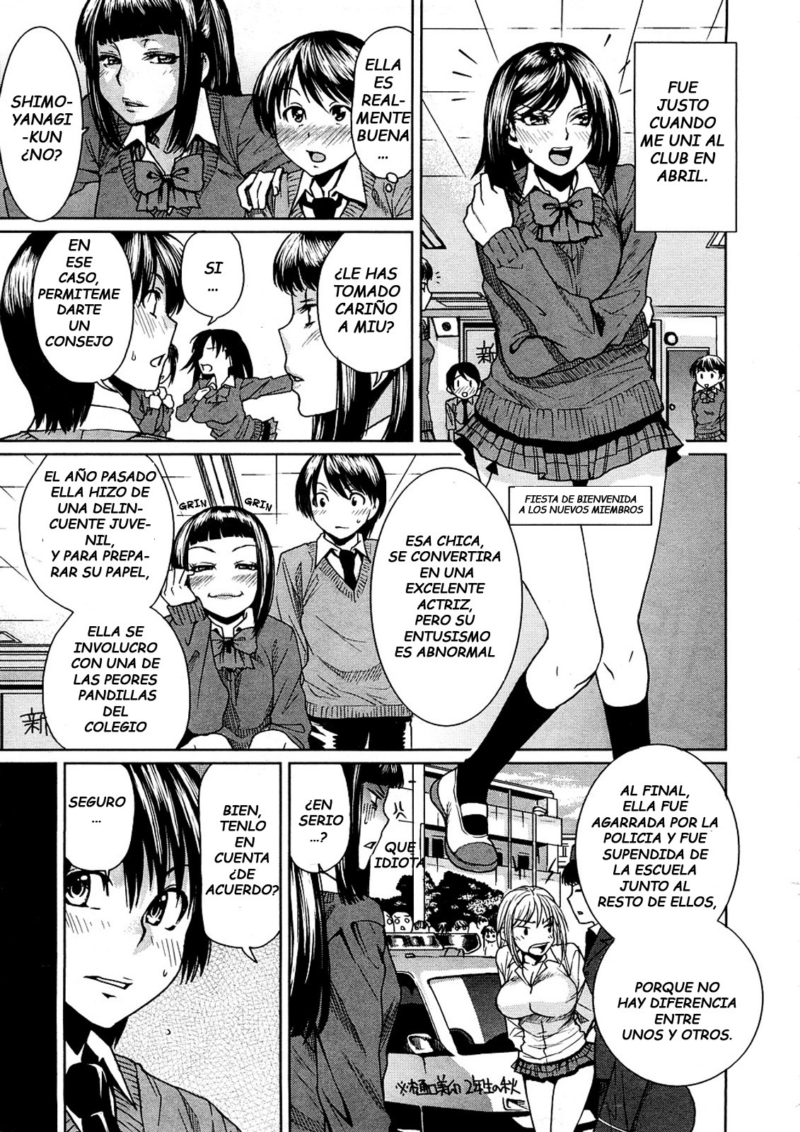 [Ooshima Ryou] Toaru Hi no Engekibu | A Day in the Life of the Theater Club [Spanish] page 7 full