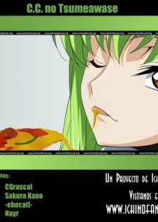 (COMIC1☆2) [ORANGE☆SOFT (Aru Ra Une)] C.C. no Tsumeawase | C.C. Assortment (Code Geass) [Spanish] [Ichino Fansub] [Decensored] - page 15