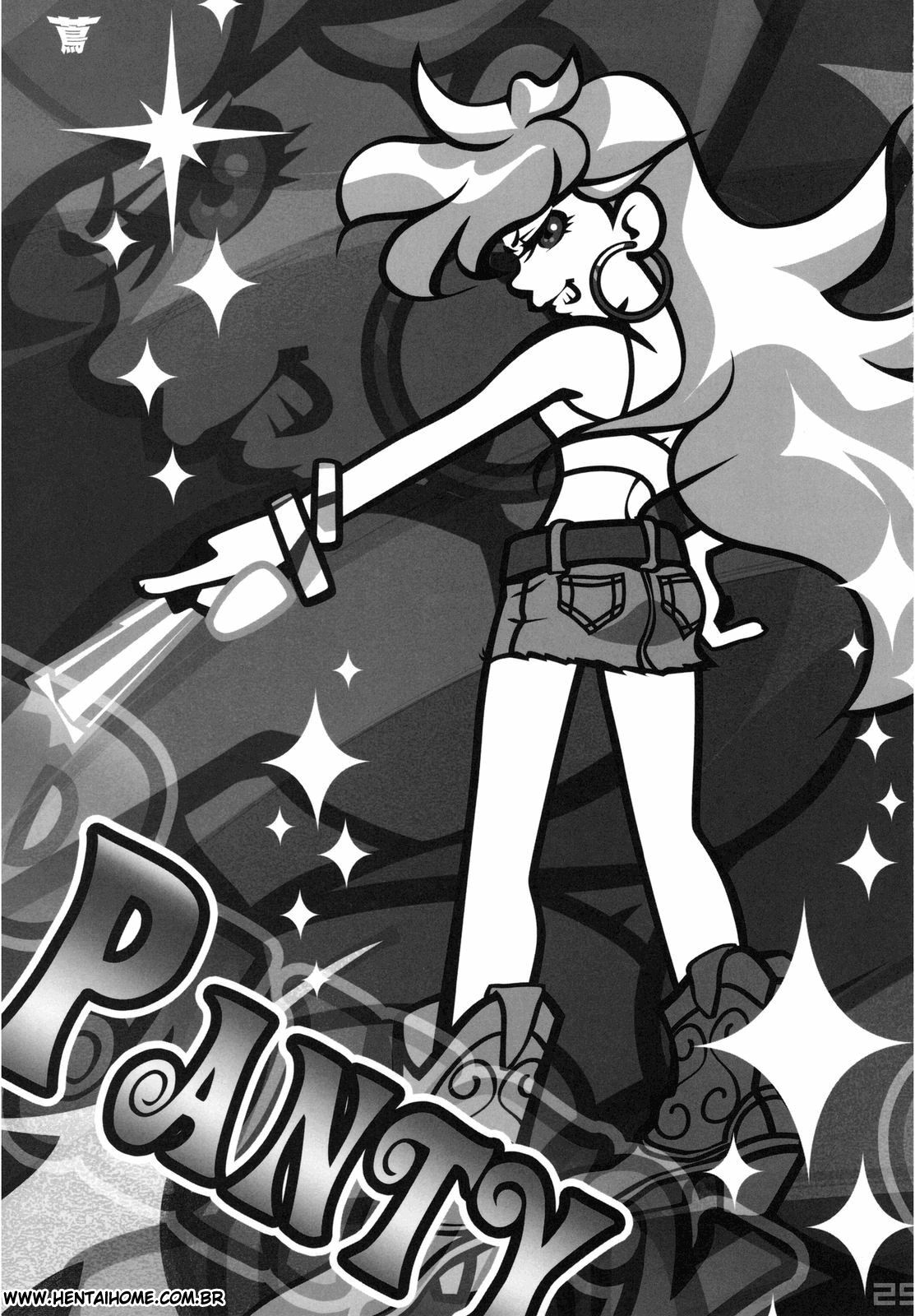 (C79) [Daizu Azuki (Kuroda Akimi)] WILD HEAVEN (Panty & Stocking with Garterbelt) [Portuguese-BR] [Goka] page 22 full