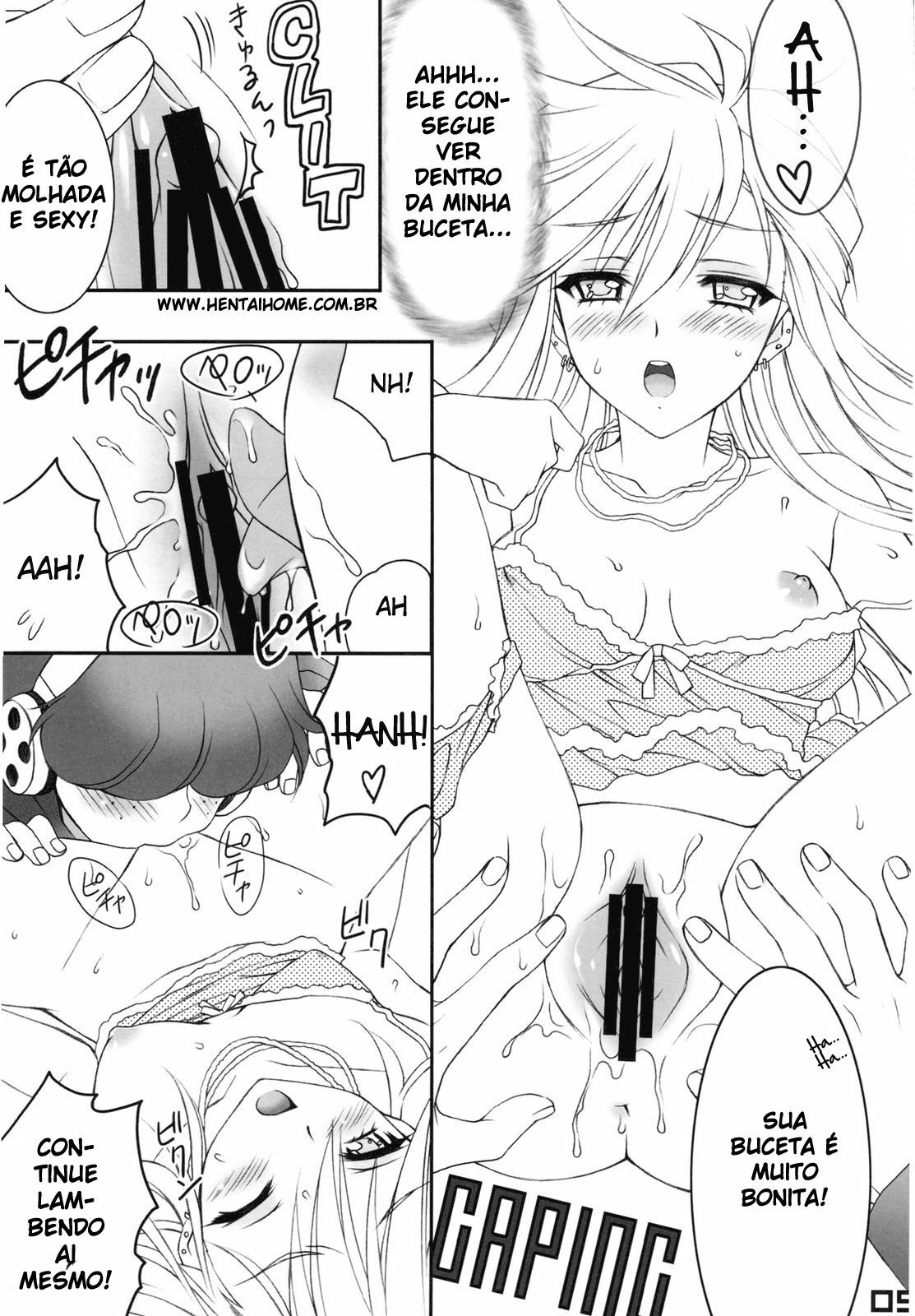 (C79) [Daizu Azuki (Kuroda Akimi)] WILD HEAVEN (Panty & Stocking with Garterbelt) [Portuguese-BR] [Goka] page 8 full