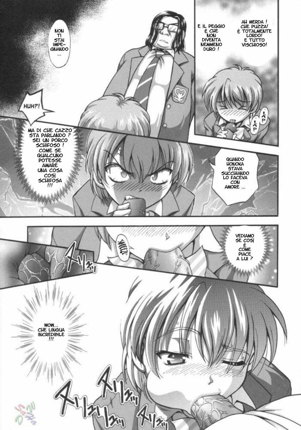 (C66) [Kuroyuki (Kakyouin Chiroru)] Milk Hunters 1 (Futari wa Precure) [Italian] page 21 full