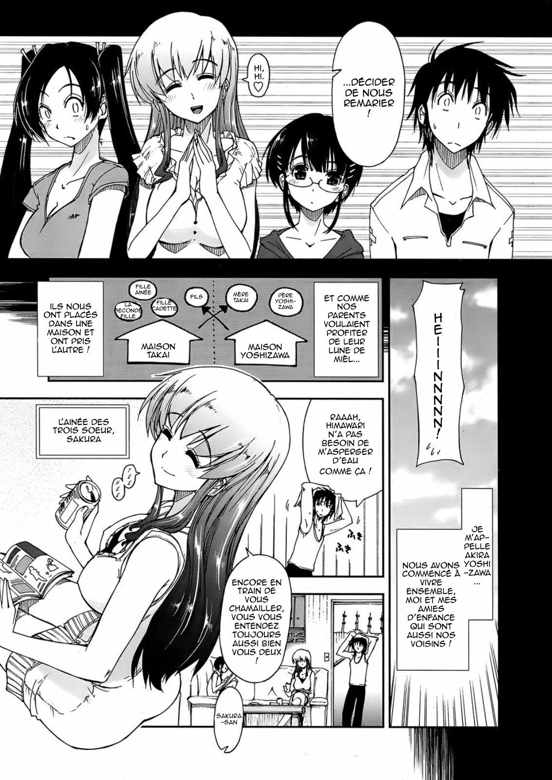 [Kamino Ryu-ya] Mozaiku X Sanshimai Ch.1 {HFR} page 3 full