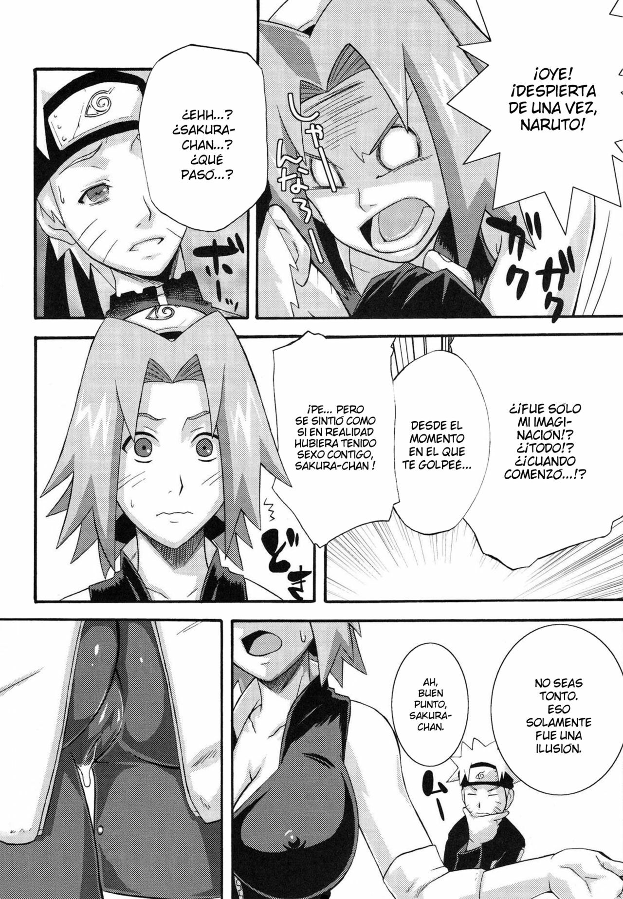 (C75) [Karakishi Youhei-dan Shinga (Sahara Wataru)] Saboten (Naruto) [Spanish] [XSnF] page 27 full