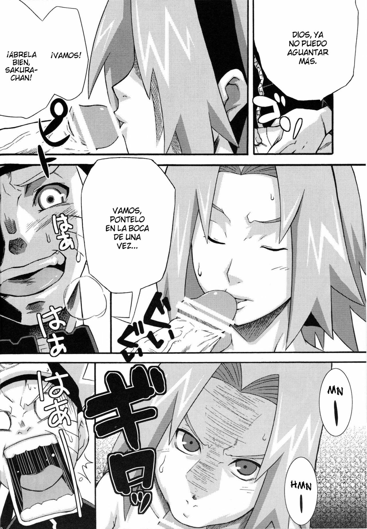 (C75) [Karakishi Youhei-dan Shinga (Sahara Wataru)] Saboten (Naruto) [Spanish] [XSnF] page 9 full