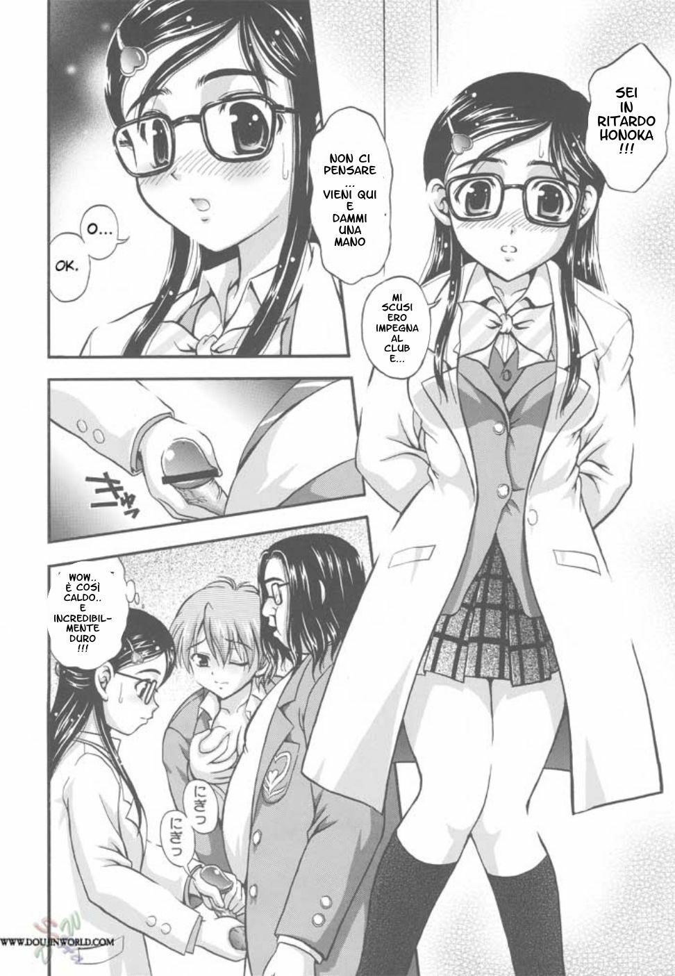 (C67) [Kuroyuki (Kakyouin Chiroru)] Milk Hunters 2 (Futari wa Precure) [Italian] page 8 full