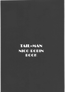(SC48) [Rat Tail (Irie Yamazaki)] TAIL-MAN NICO ROBIN BOOK (One Piece) - page 2