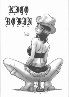 (SC48) [Rat Tail (Irie Yamazaki)] TAIL-MAN NICO ROBIN BOOK (One Piece) - page 32